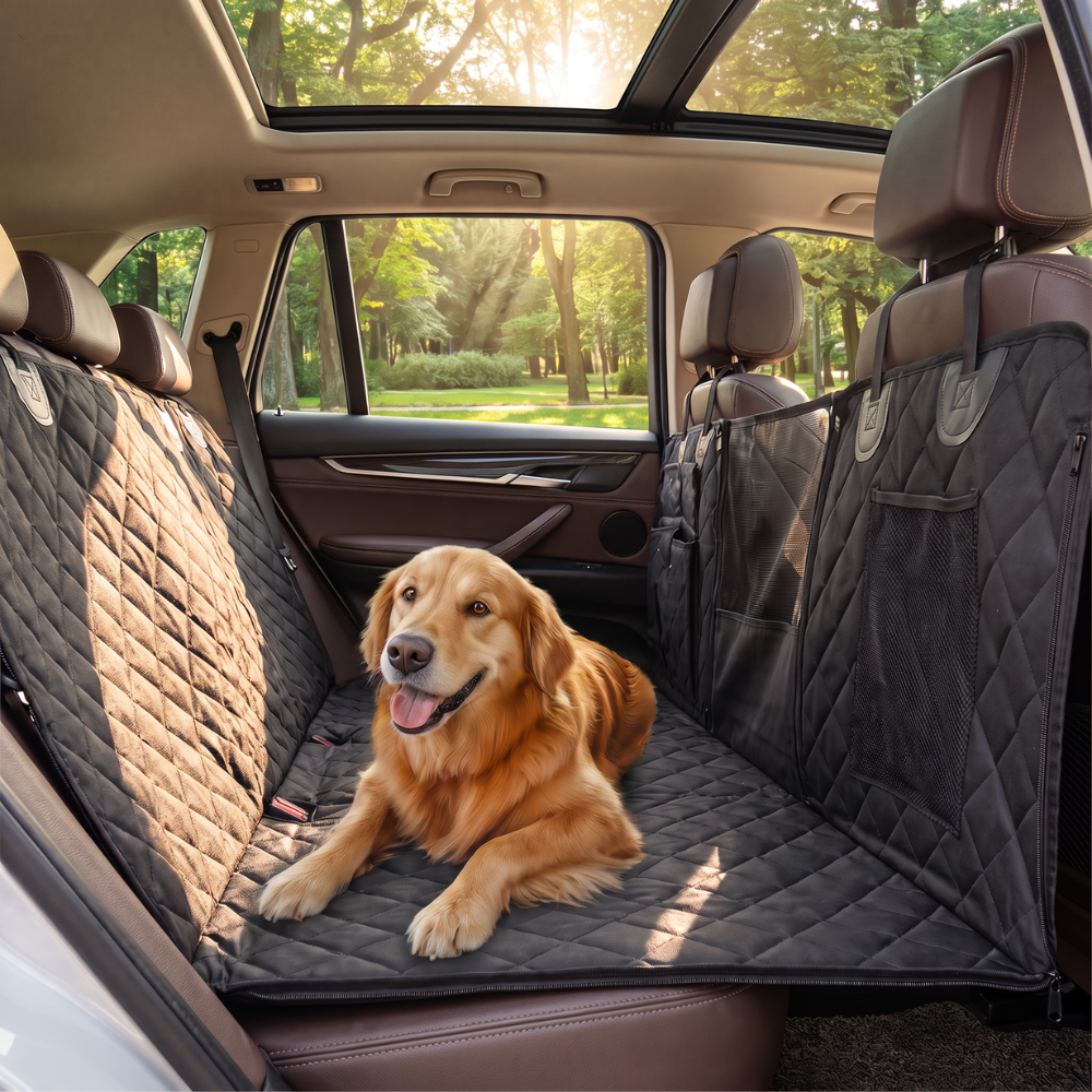 Waterproof Dog Car Seat Cover & Backseat Extender