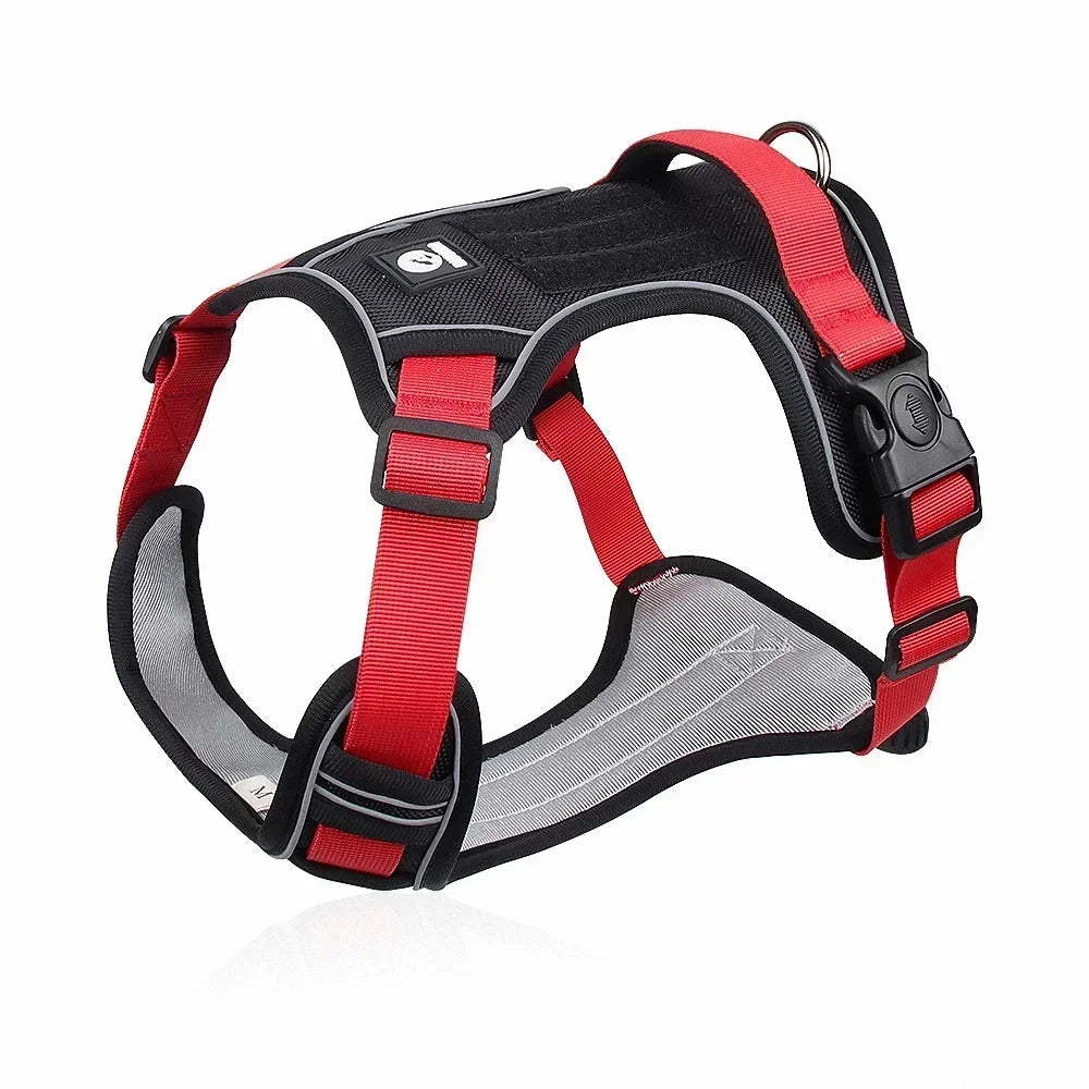 Reflective No Pull Dog Harness - Red