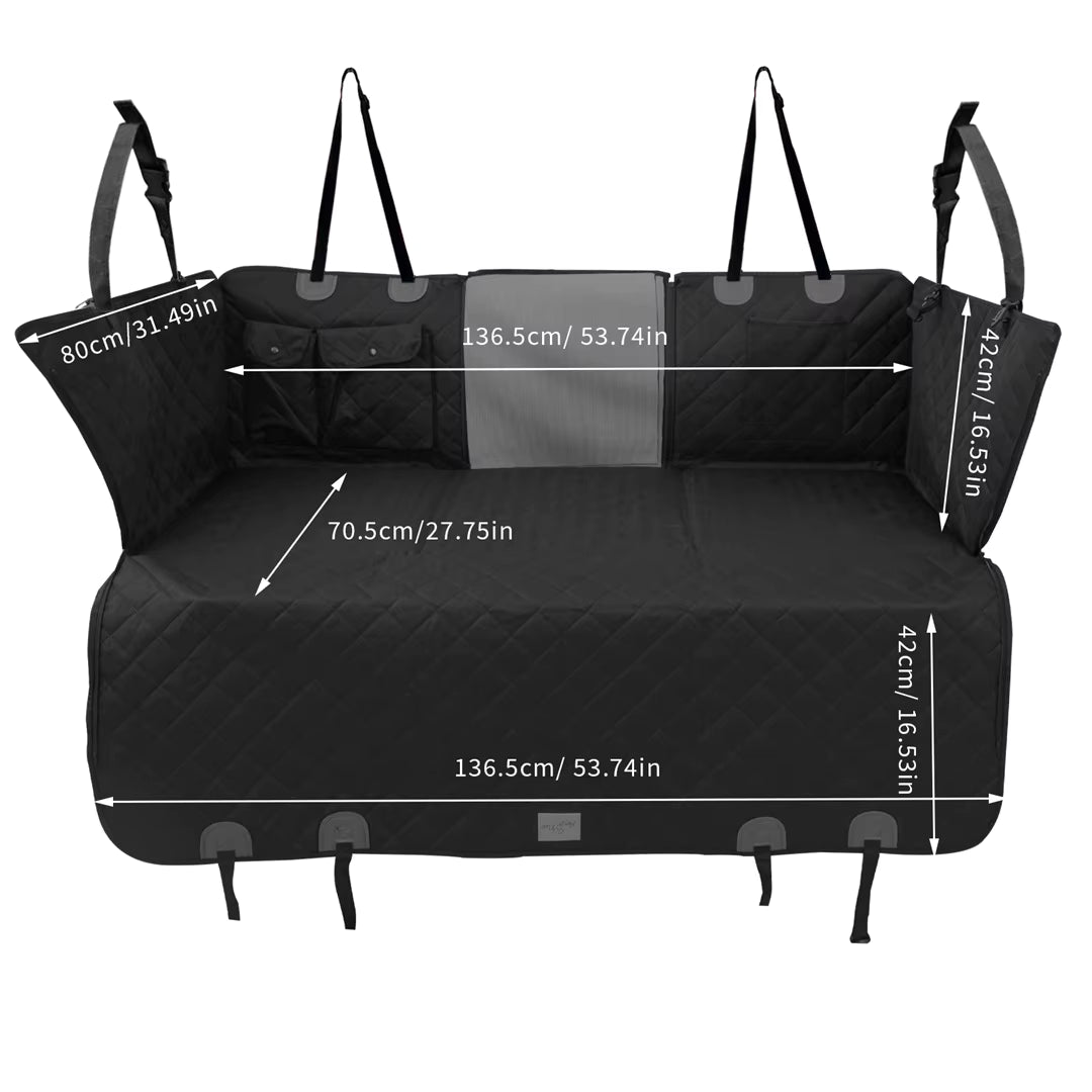 Waterproof Dog Car Seat Cover & Backseat Extender